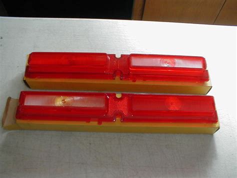 Sell New 1966 Chevrolet Belair Or Biscayne Pair Of Tail Lamp Lenses