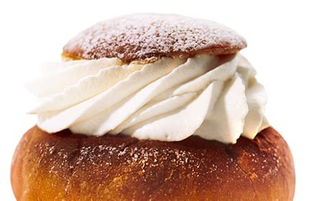 Semla buns are eaten by swedes around lent, typically on fat tuesday/ pancake day (depending on where you are from). Fettisdagen! - Gävle City