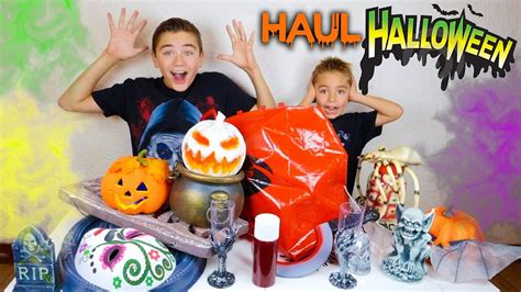 Vidéo D'halloween Qui Ne Font Pas Peur - MEGA HAUL HALLOWEEN 2017 - Ouverture des sacs de notre Shopping "PEUR