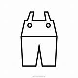Overalls Coloring sketch template