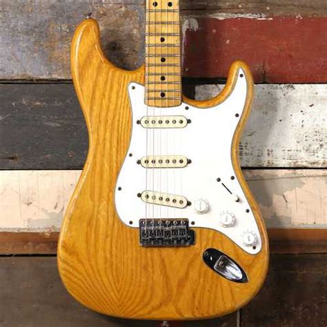 1975 Fender Stratocaster Natural Guitars Electric Solid Body Rock N