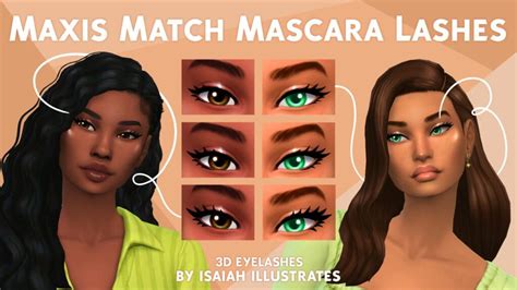 Mmsims 3d Eyelash V3 Mmsims On Patreon Sims 4 Sims Si