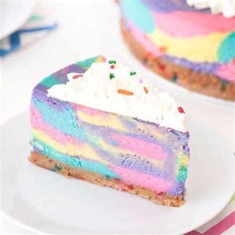There's no need for a springform pan and no need to mess with a water bath. No-Bake Unicorn Cheesecake Is a Delicious Dream Come True - Brit + Co