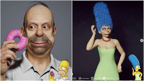Realistic Recreations Of The Simpsons Characters Simpsons