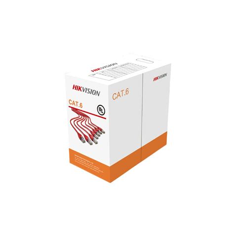 Hikvision Cat6 Utp Network Cable 305 Mtr Orange Box Smart Net