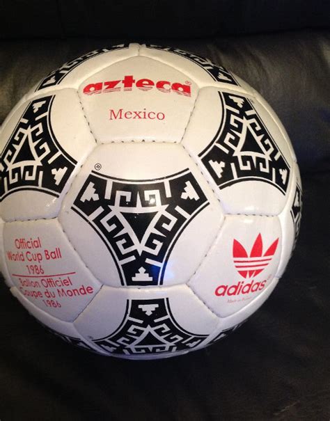 Adidas Tango Azteca World Cup Mexico 1986 Soccer Ball Red