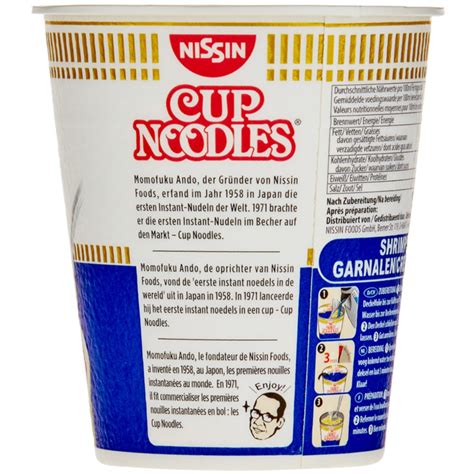 Compra Nissin Cup Noodles Soy Sauce Shrimps 63g A Un Prezzo