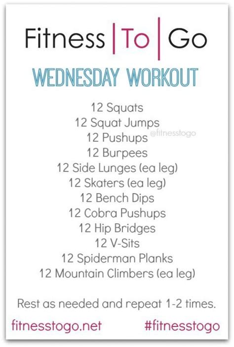 Todays Wednesday Workout Is The Perfect Full Body Strength And Cardio