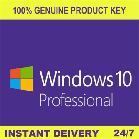 🔑windows 10 Pro Professional 🔓 Genuine License Keys 🔑 Instant Delivery🔑
