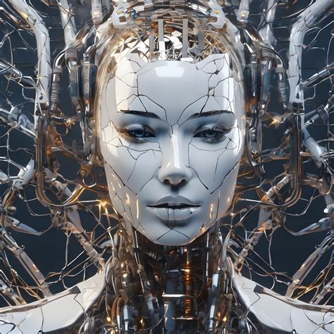 download ai generated cyborg robot royalty free stock illustration image pixabay