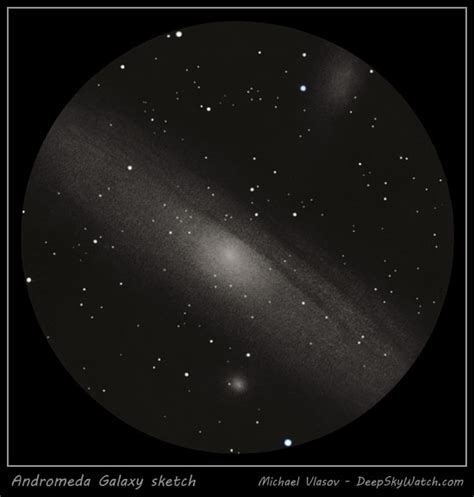 Andromeda Galaxy Messier 31 32 110 Deep Sky Watch
