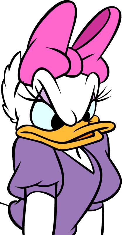 Donald Daisy Duck Mad Daisy Duck Clipart Full Size Clipart