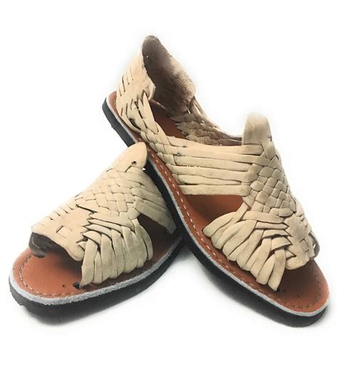 Mens Original Mexican Huarache Sandals Handmade Leather Etsy Uk