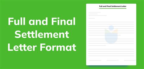Full And Final Settlement Letter Format Meaning Examples And More