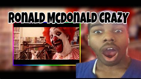 Ronald Mcdonald Crazy Scary Banned Mcdonalds Ad Reaction Youtube