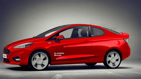 Render New 2018 Ford Puma Fiesta Coupe Next Generation 40th
