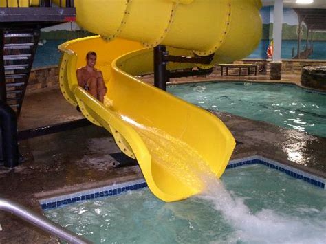 Indoor Pool And Slide Picture Of Comfort Suites Lake George Lake