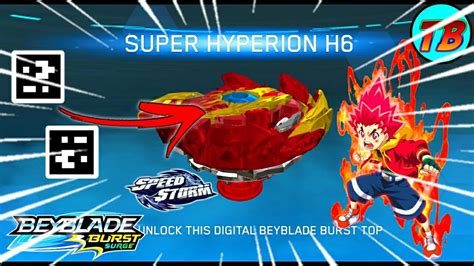 Super Hyperion Hy Qr Code Beyblade Burst Surge App Youtube