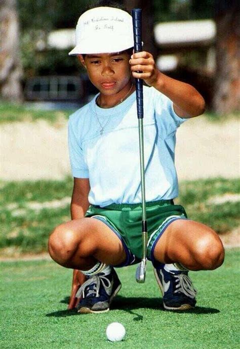 A Young Tiger Woods 1981 Roldschoolcool