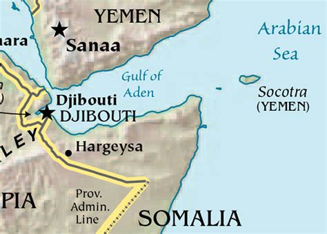 Gulf Of Aden Is Located Right In The Middle Of The War Torn Middle East