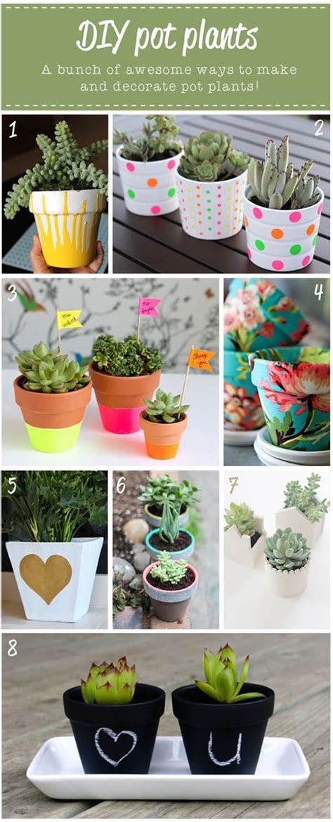 Pot Plant Diy Ideas Favorite Places And Spaces Pinterest