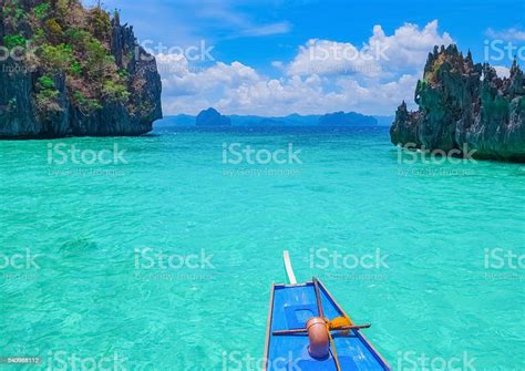 Boat Trip To Blue Lagoon Palawan Philippines Stock Photo Download