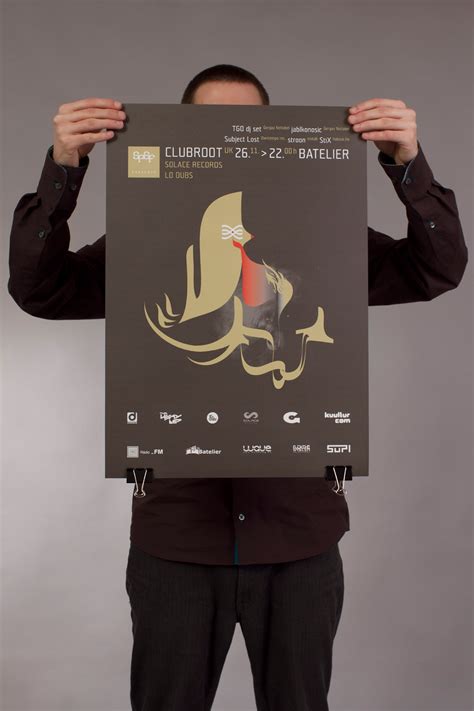 POSTERS for Club Scene Gigs 2009—2012 on Behance