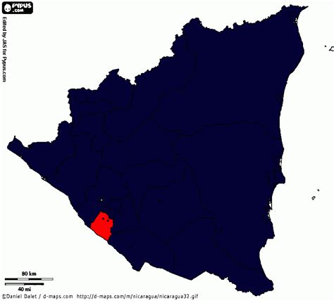 Mapa Nicaragua Para Colorear Mapa Nicaragua Para Imprimir