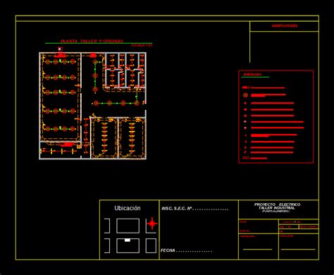 Electrical Plan Lighting In Autocad Cad Library