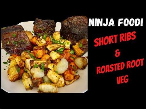 Ninja foodi xl 5 in 1 grill. Ninja Foodi - Beef Short Ribs with Roasted Root Vegetables - Using New Stainless Steel Bowl ...