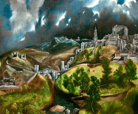 Viaje A Un Cuadro Vista De Toledo El Greco