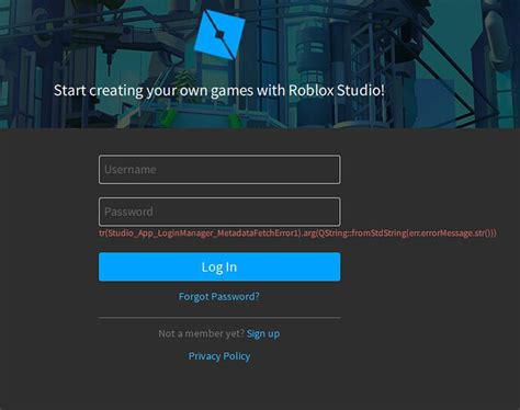 Cannot Log In To Studio Studio Bugs Developer Forum Roblox
