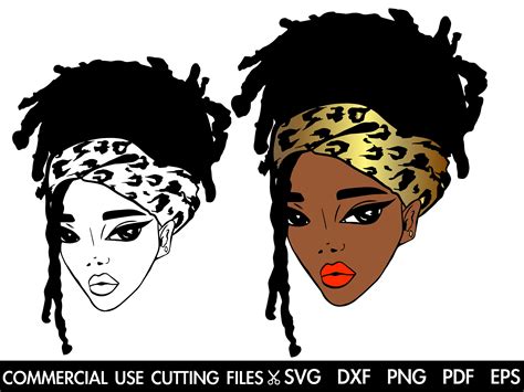 black girl w dreads svg black woman svg locs svg dreadlocks etsy canada