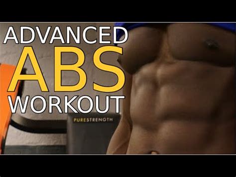 Advanced Abs Workout Six Pack Workout In Fitness Youtube