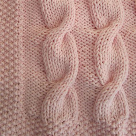 Cable Knit Baby Blanket Patterns A Knitting Blog
