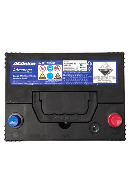 Acdelco 55d23l Ad55d23l 500cca Battery Mighty Batteries