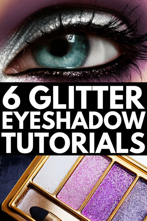 Glitter Glam 101 11 Tips To Teach You How To Apply Glitter Eyeshadow