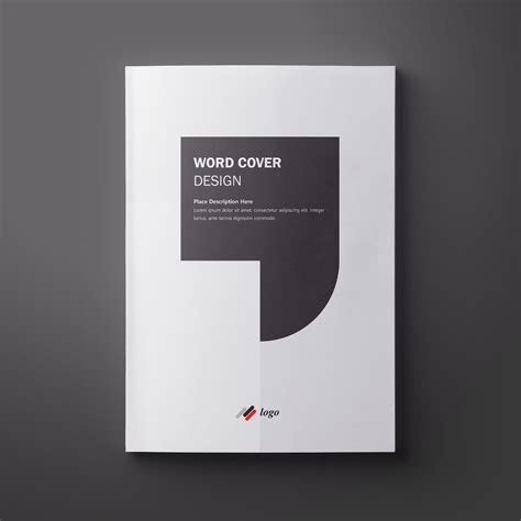 Word Cover Page Template Free Download