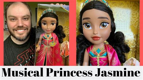 Princess Jasmine Musical Singing Doll Review Live Action Aladdin