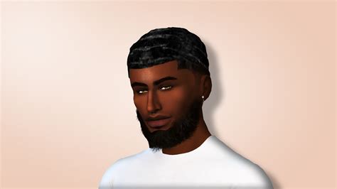 The Sims Resource Fluffy Male Curly Hair Er Afro Vrogue Co