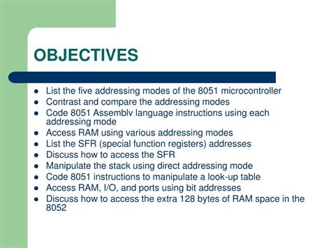 Ppt The 8051 Microcontroller And Embedded Systems Powerpoint