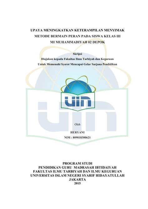 Pdf | on apr 4, 2020, nurul fauziyah published proposal kuantitatif jamaludin (1710111210009) | find, read and cite all the research you need on researchgate Peranan Keterampilan Menyimak - Peranan Menyimak Dalam ...