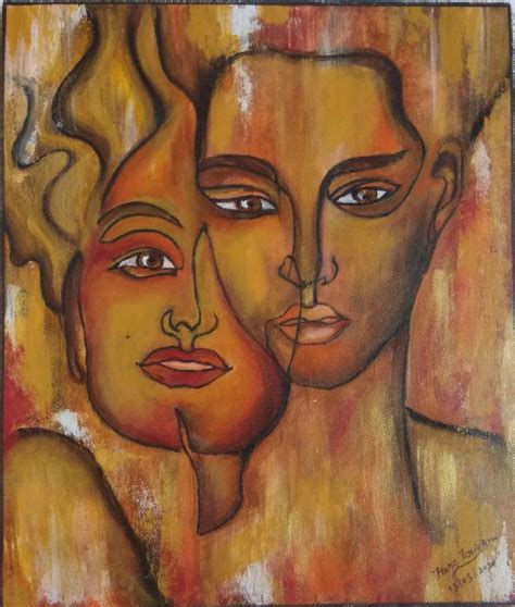 Passionate Love Painting By Pratibha Jadhav Saatchi Art