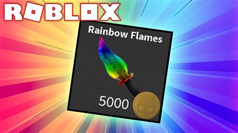 New Rainbow Flames Effect In Roblox Assassin Youtube