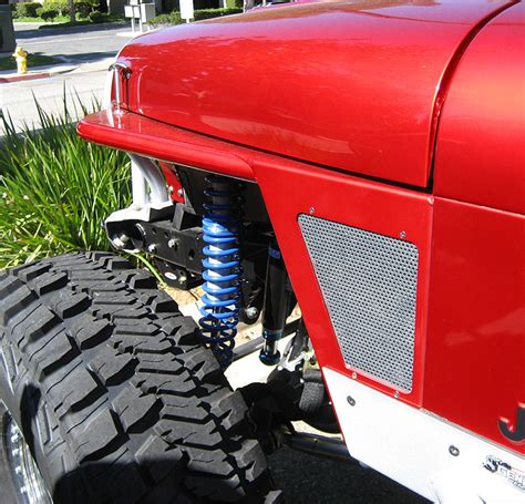 Genright G3 Front Tube Fenders Wo Flare 76 86 Cj7