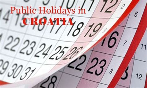 These dates may be modified as official changes are announced, so … Public Holidays in Croatia in 2018 - The Dubrovnik Times