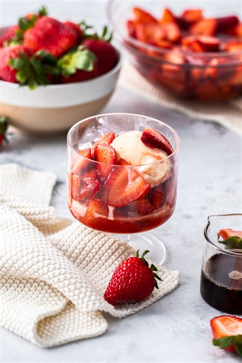Macerated Strawberries Sugar Salt Magic