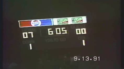 1991 Colbert County Indians Vs Courtland Chiefs Youtube