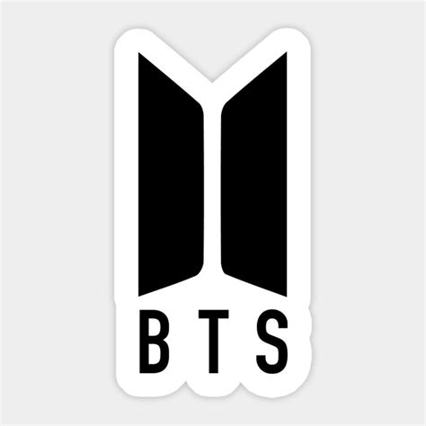 We hope you enjoy our growing collection of hd images to use as a background or home screen for your. BTS logo - Bts - Pegatina | TeePublic MX