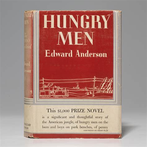 hungry men first edition edward anderson bauman rare books